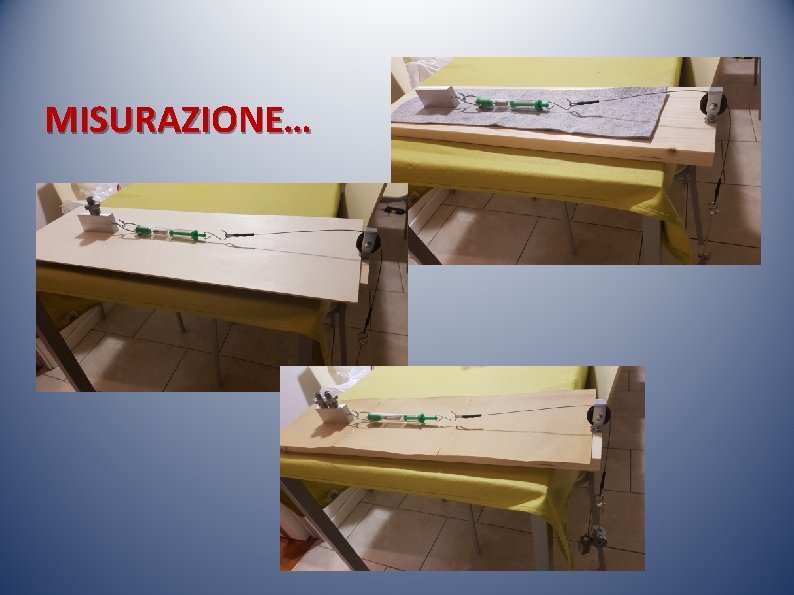 MISURAZIONE… 