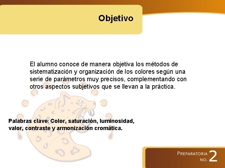 Objetivo El alumno conoce de manera objetiva los métodos de sistematización y organización de