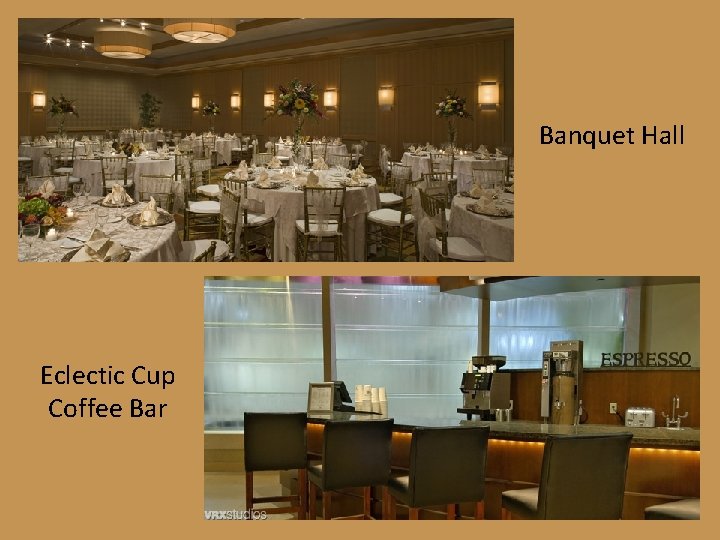 Banquet Hall Eclectic Cup Coffee Bar 