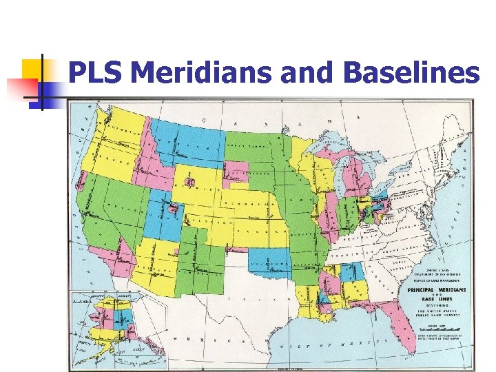 PLS Meridians and Baselines 