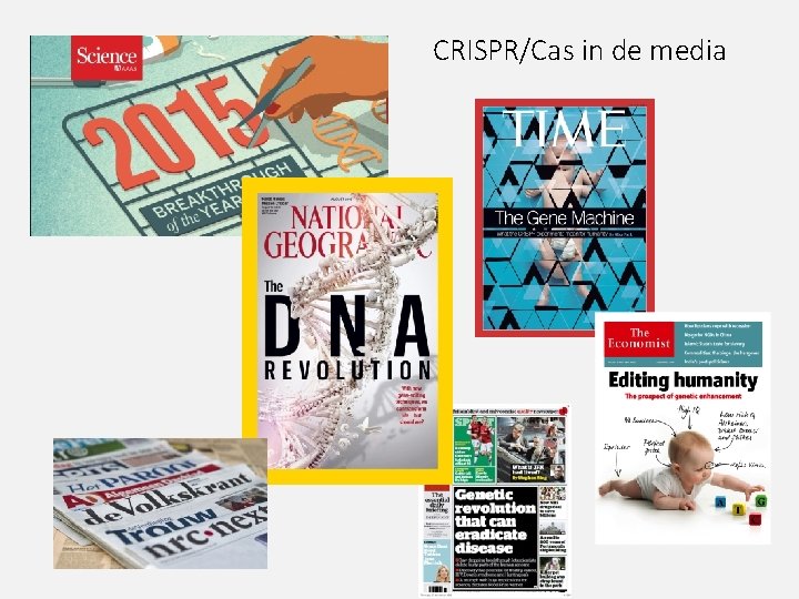 CRISPR/Cas in de media 