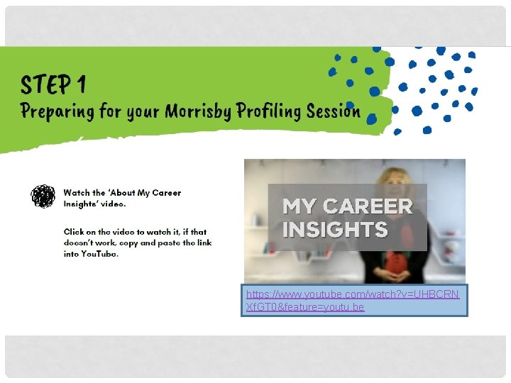 https: //www. youtube. com/watch? v=UHBCRN Xf. GT 0&feature=youtu. be 