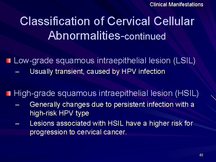 lesions associated with hpv