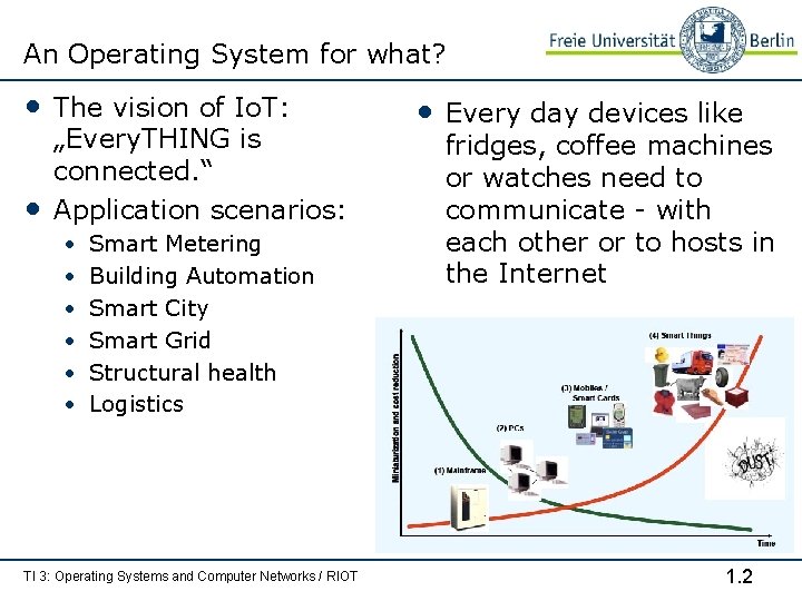 An Operating System for what? • The vision of Io. T: • „Every. THING