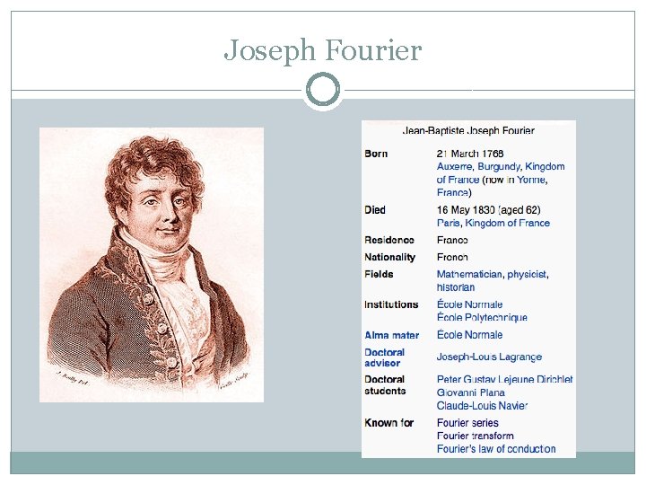 Joseph Fourier 