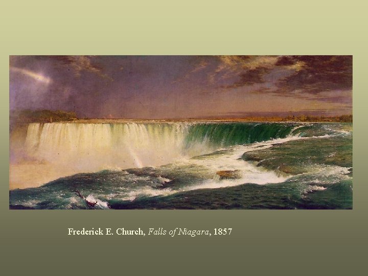 Frederick E. Church, Falls of Niagara, 1857 