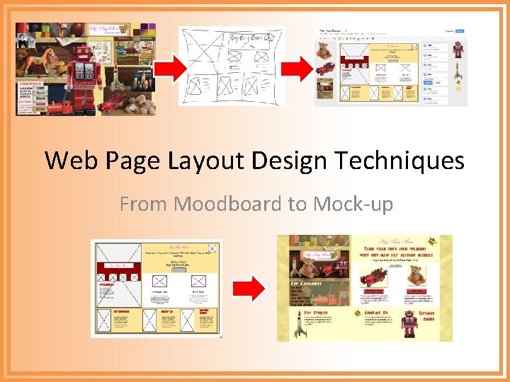 Web Page Layout Design Techniques From Moodboard to Mock-up 