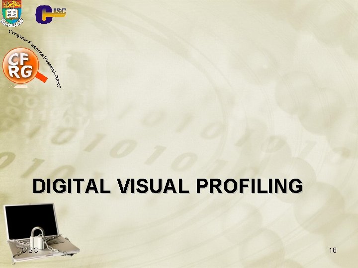 DIGITAL VISUAL PROFILING CISC 18 