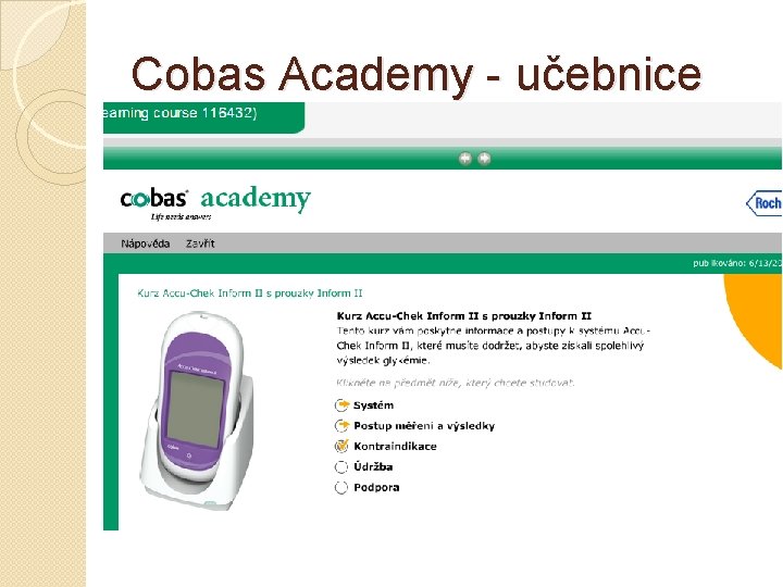 Cobas Academy - učebnice 