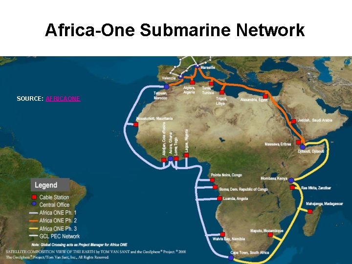 Africa-One Submarine Network SOURCE: AFRICAONE 