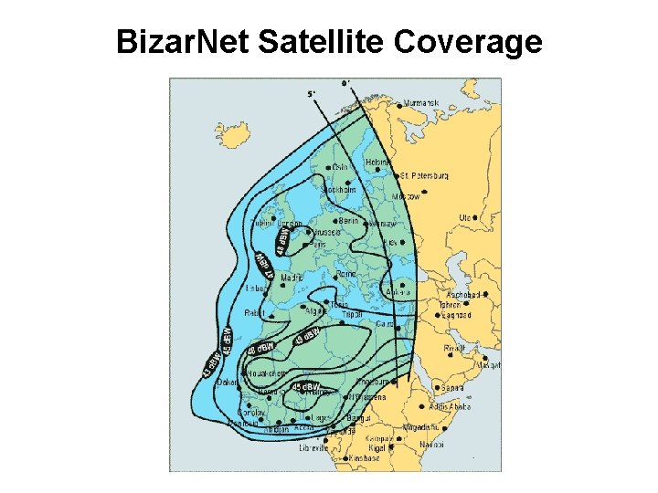 Bizar. Net Satellite Coverage 