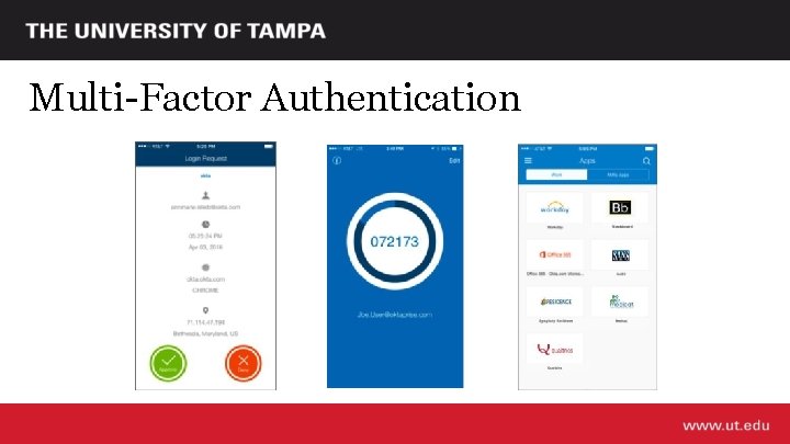 Multi-Factor Authentication 