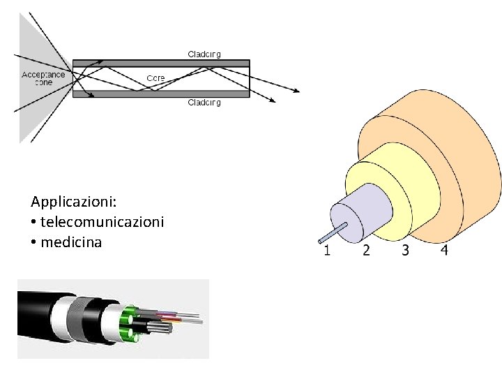 Applicazioni: • telecomunicazioni • medicina 