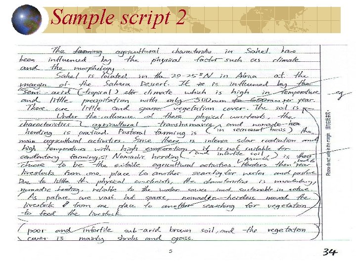 Sample script 2 