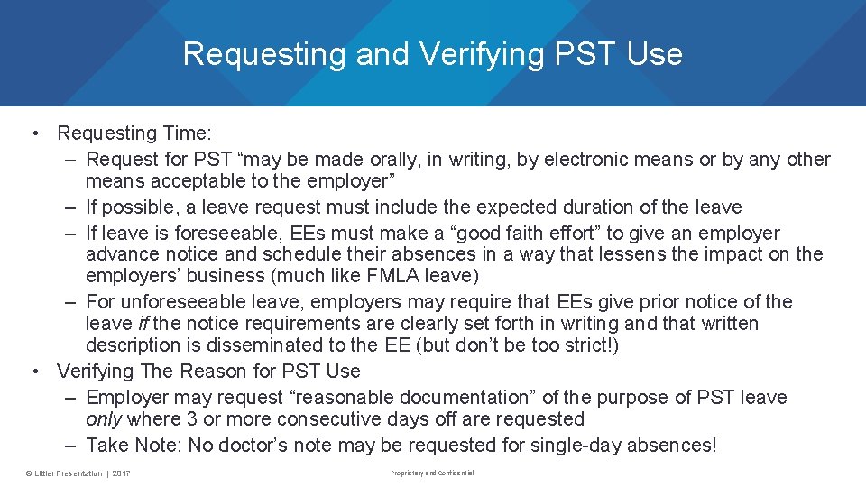 Requesting and Verifying PST Use • Requesting Time: – Request for PST “may be