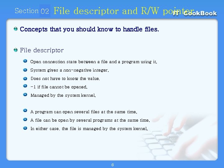 Section 02 01 File descriptor and R/W pointer Concepts that you should know to