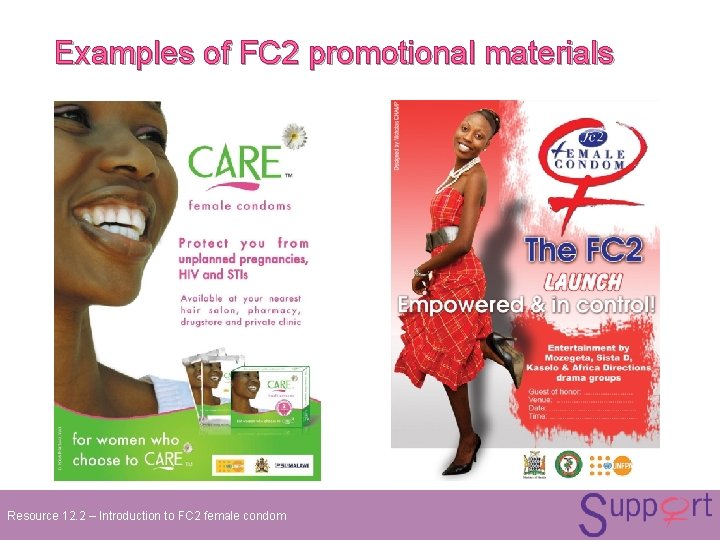 Examples of FC 2 promotional materials Resource 12. 2 – Introduction to FC 2 Examples of FC 2 promotional materials Resource 12. 2 – Introduction to FC 2