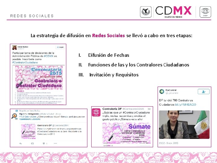 REDES SOCIALES La estrategia de difusión en Redes Sociales se llevó a cabo en REDES SOCIALES La estrategia de difusión en Redes Sociales se llevó a cabo en
