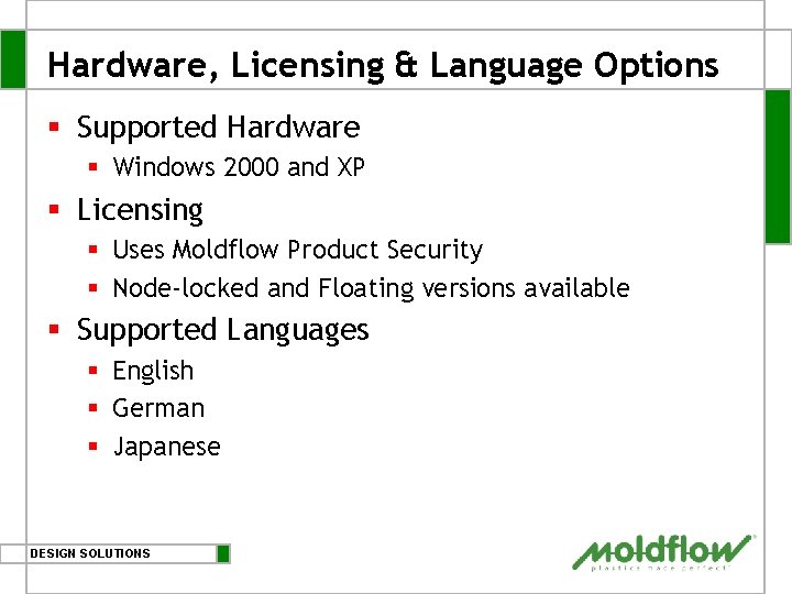 Hardware, Licensing & Language Options § Supported Hardware § Windows 2000 and XP §