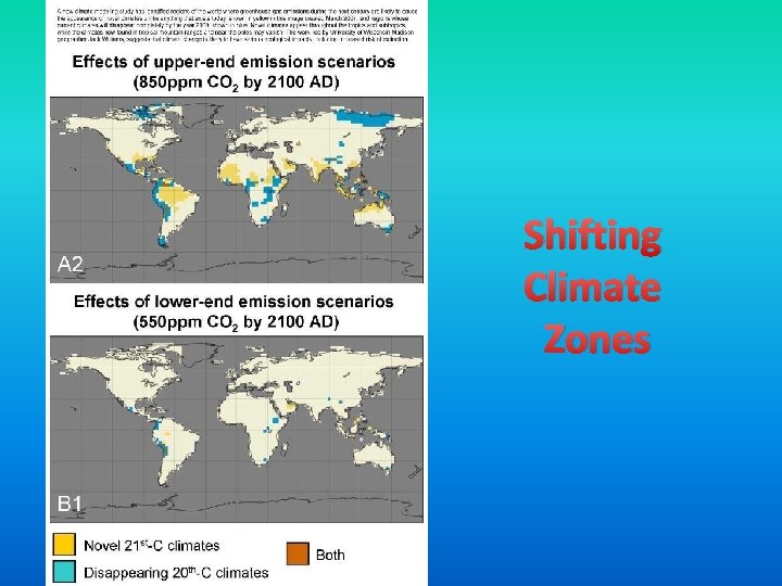 Shifting Climate Zones 