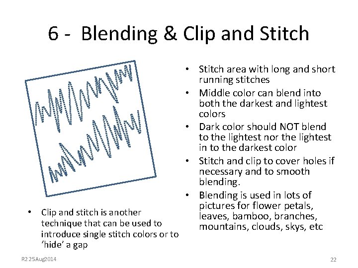 6 - Blending & Clip and Stitch • Clip and stitch is another technique