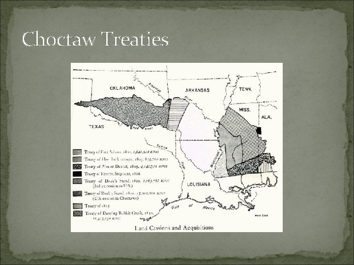 Choctaw Treaties 