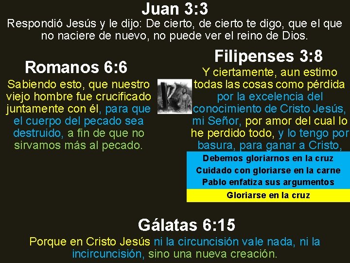 Juan 3: 3 Respondió Jesús y le dijo: De cierto, de cierto te digo, Juan 3: 3 Respondió Jesús y le dijo: De cierto, de cierto te digo,