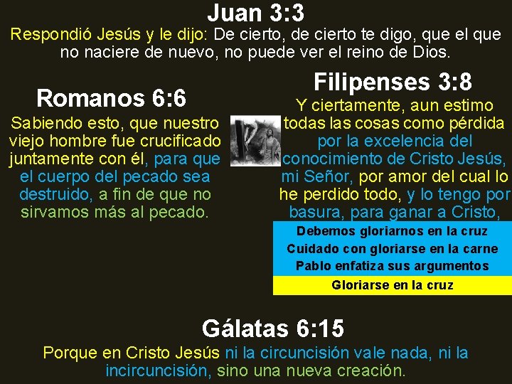 Juan 3: 3 Respondió Jesús y le dijo: De cierto, de cierto te digo, Juan 3: 3 Respondió Jesús y le dijo: De cierto, de cierto te digo,