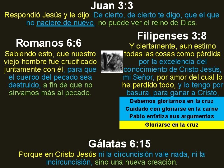 Juan 3: 3 Respondió Jesús y le dijo: De cierto, de cierto te digo, Juan 3: 3 Respondió Jesús y le dijo: De cierto, de cierto te digo,