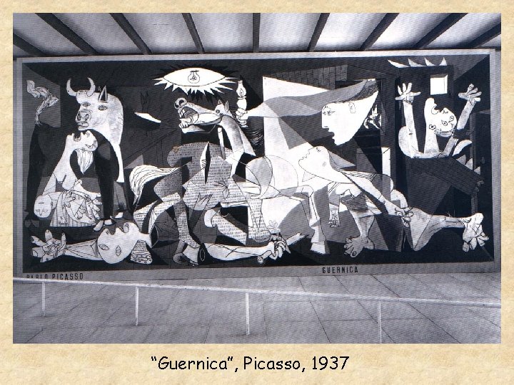 “Guernica”, Picasso, 1937 