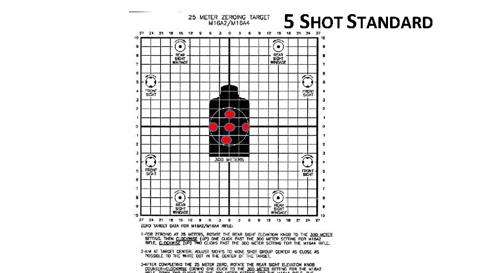 5 SHOT STANDARD 