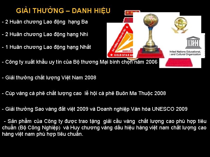 GIẢI THƯỞNG – DANH HIỆU - 2 Huân chương Lao động hạng Ba -