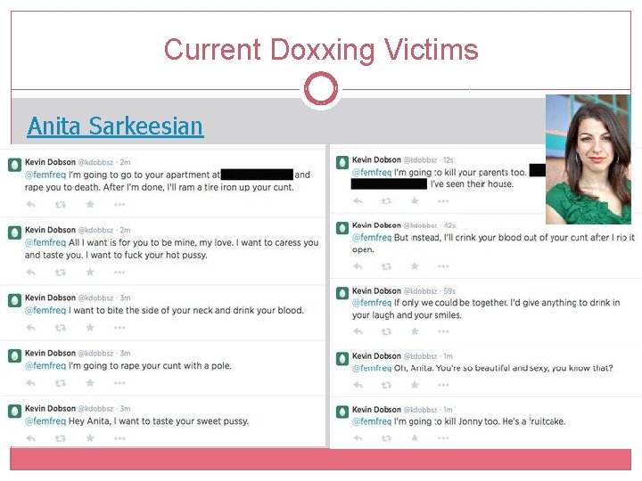 Current Doxxing Victims Anita Sarkeesian 