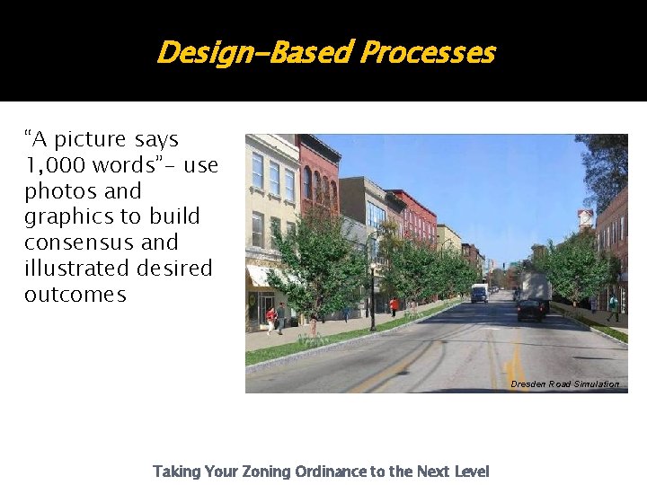 Design-Based Processes “A picture says 1, 000 words”- use photos and graphics to build Design-Based Processes “A picture says 1, 000 words”- use photos and graphics to build