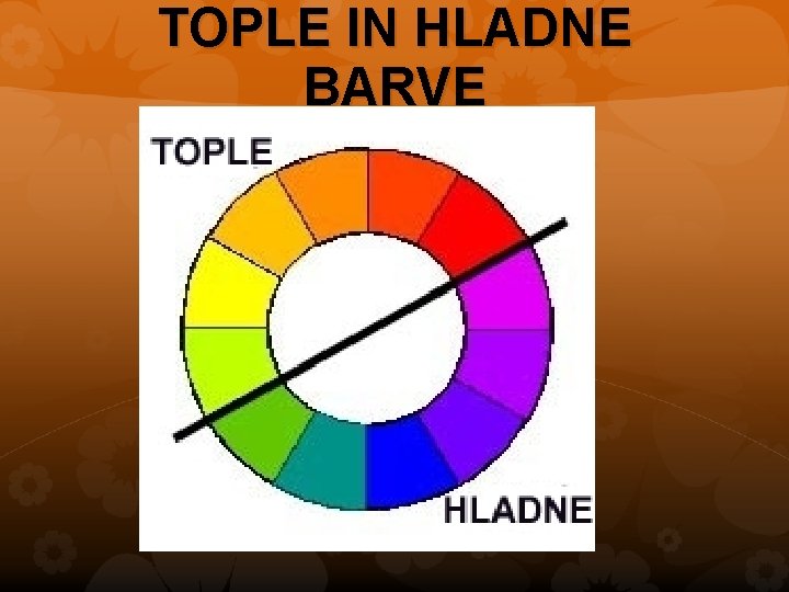 TOPLE IN HLADNE BARVE 