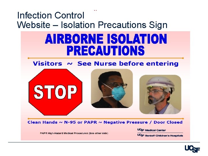 . . Infection Control Website – Isolation Precautions Sign 