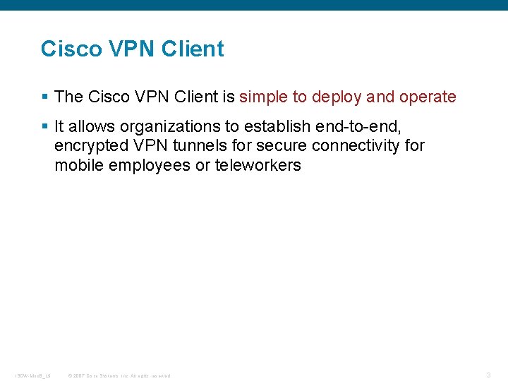 Teleworker Vpn Client