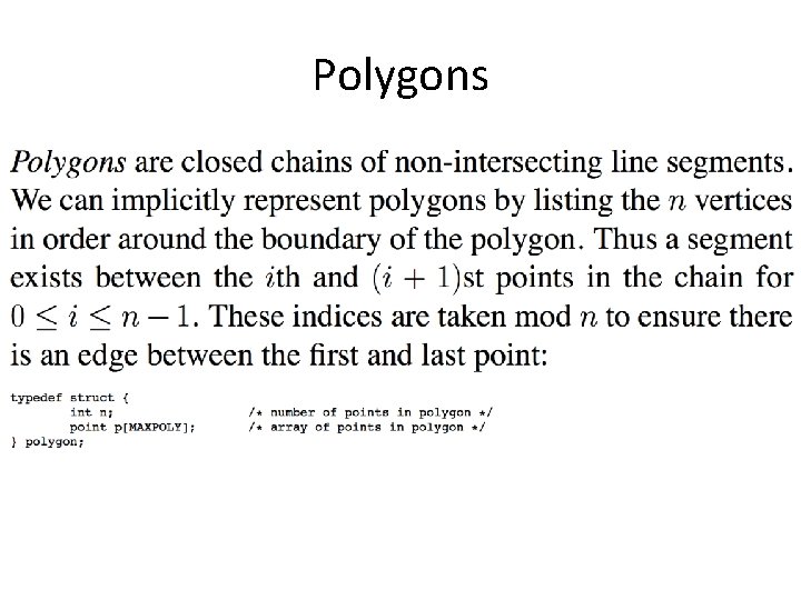Polygons 