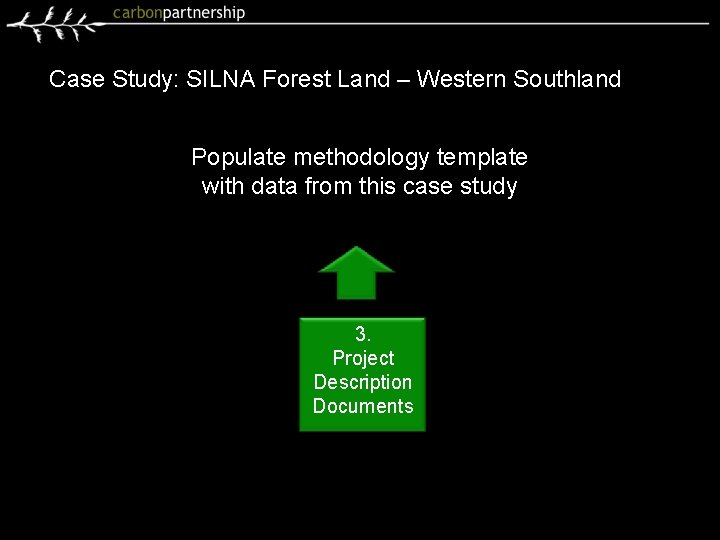 Case Study: SILNA Forest Land – Western Southland Populate methodology template with data from