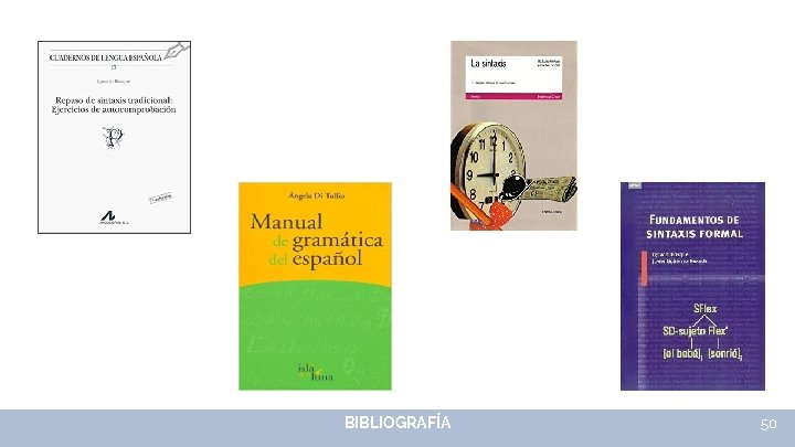 BIBLIOGRAFÍA 50 