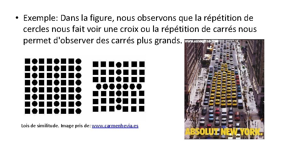 Les Lois de la Gestalt Actividades para 2