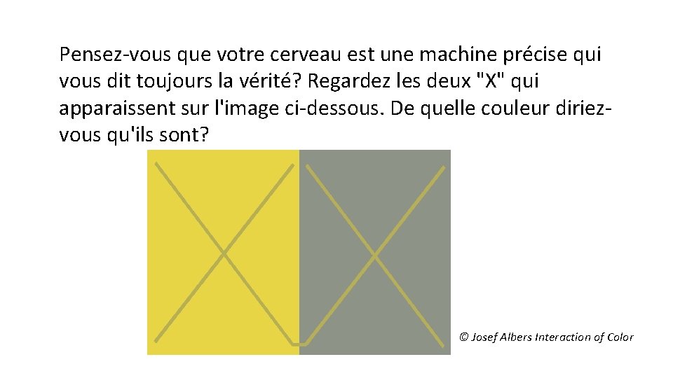 Pensez-vous que votre cerveau est une machine précise qui vous dit toujours la vérité?