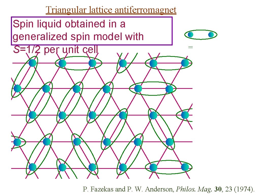 Triangular lattice antiferromagnet Spin liquid obtained in a generalized spin model with S=1/2 per