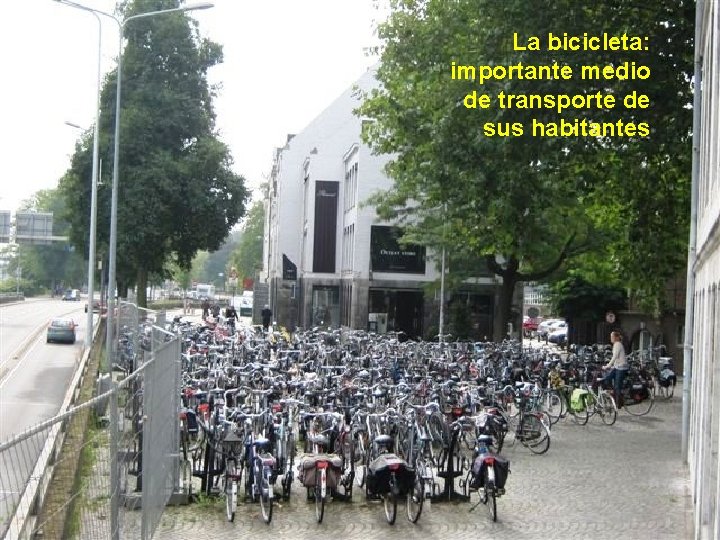 La bicicleta: importante medio de transporte de sus habitantes 