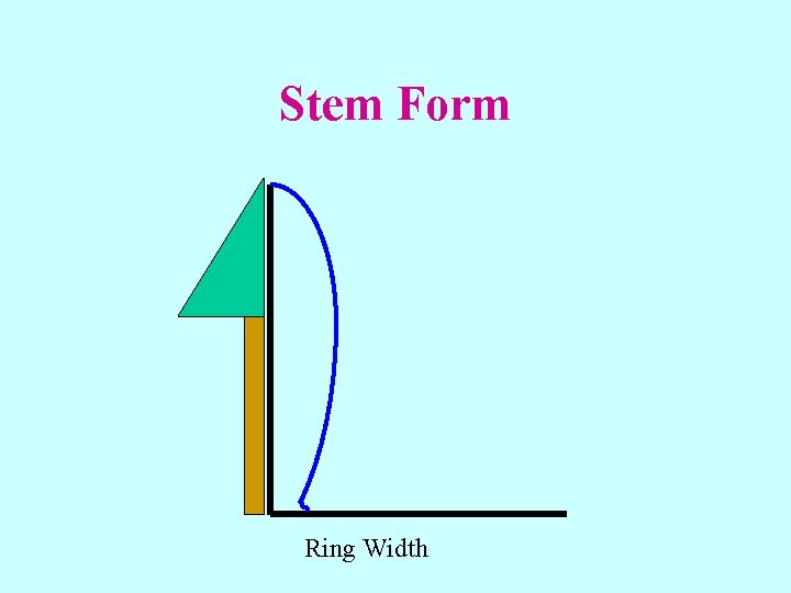 Stem Form Ring Width 