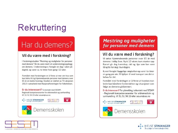 Rekruttering 