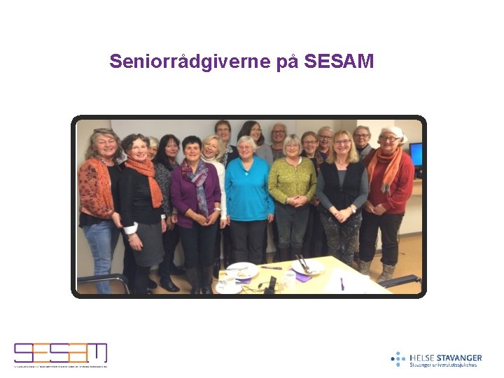 Seniorrådgiverne på SESAM 