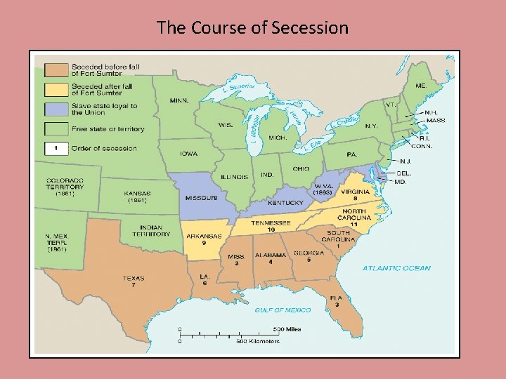 The Course of Secession The Course of Secession
