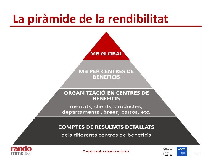 La piràmide de la rendibilitat © rando margin management concept 19 