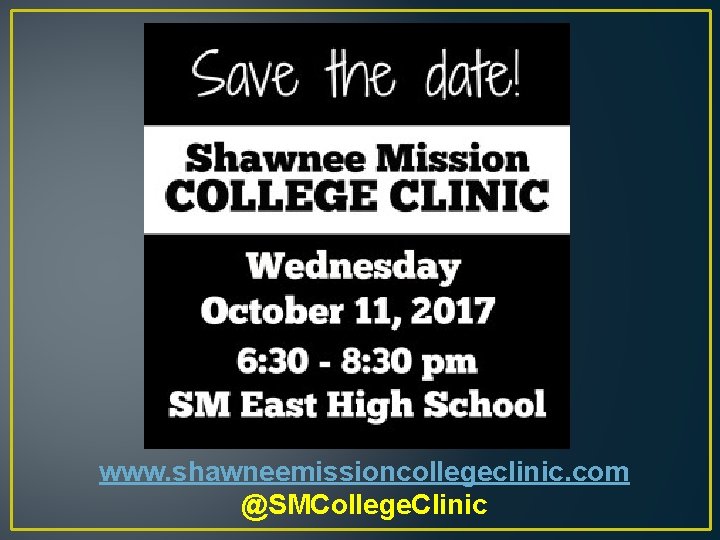 www. shawneemissioncollegeclinic. com @SMCollege. Clinic 